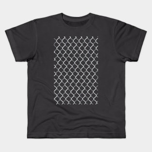 Chain Link on Black Kids T-Shirt